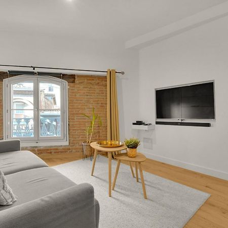 Le Floral - Cosy Studio Climatise Avec Parking Prive Et Netflix Toulouse Exterior foto