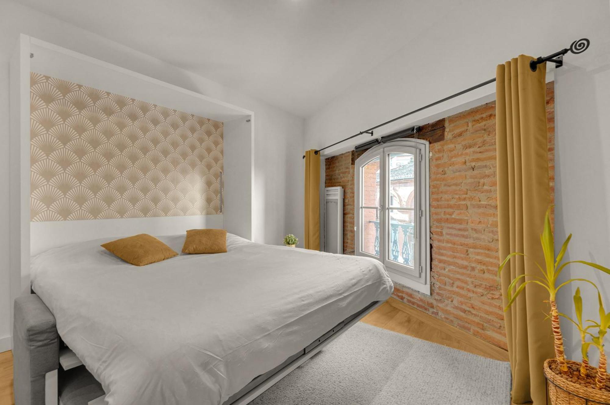 Le Floral - Cosy Studio Climatise Avec Parking Prive Et Netflix Toulouse Exterior foto